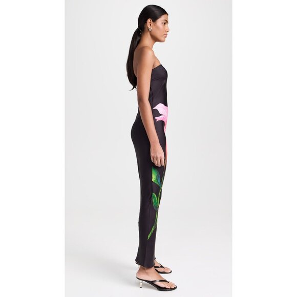 ROCOCO SAND Bryn Maxi Tube Strapless Dress in Black XLarge New Womens Maxi Gown - Picture 11 of 13